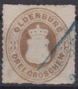 == AD Oldenburg Mi. 19A gest. K1, Kat. 65 € == - Imagen 1 de 1