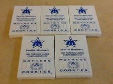 1984 Mother*s Cookies - Seattle Mariners  -  set of 28 cards - 5 Complete Sets
