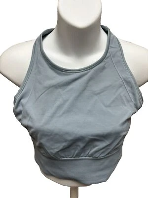 Lululemon Sports Bra Womens Size 8 Racerback Periwinkle Blue Workout Athletic - Image 1 of 4