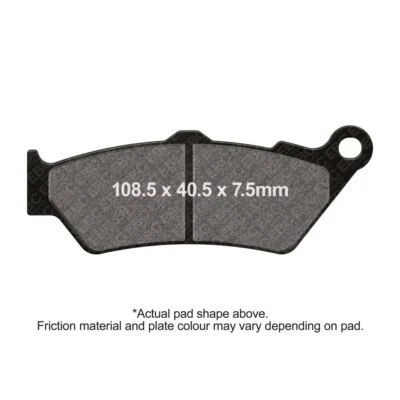 EBC Double H Sintered Street Brake Pad Front Right KTM LC4 640 Adventure 2004 — 第 1/3 张图片