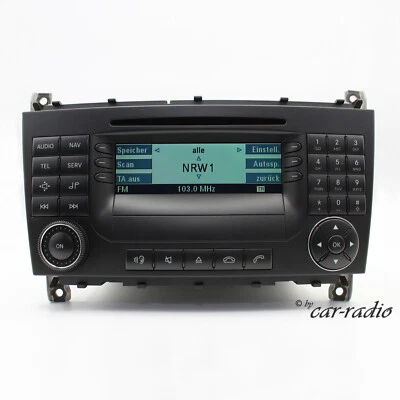 Original Mercedes W203 Radio Audio 50 APS BE6091 CD S203 CL203 C-Klasse APS50 - Bild 1 von 4