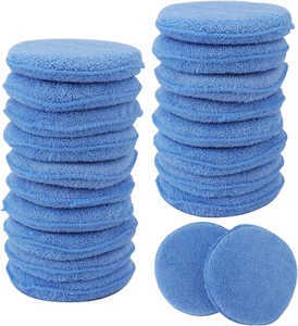 Microfiber Applicator Pads Wax Applicator, 20 Pack Foam Applicator Pads Car Wash - Picture 1 of 12