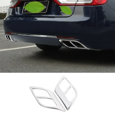 Rear Tail Exhaust Muffler Tip Pipe Stainless For Lincoln Continental 2017-2021 - Imagem 1 de 4