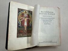 altes Gebetbuch Gesangbuch antik Kirche Gebetsbuch 1941 Das Meßbuch Schott
