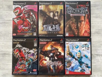 SONY PS2 Viewtiful Joe 1 2 & Shin & Neo Contra & Altered Beast Robots from Japan - Image 1 of 4