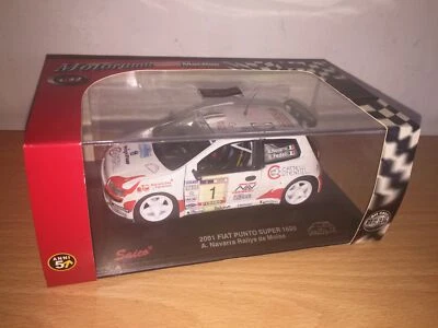 Saico 1:32 FIAT PUNTO SUPER 1600 Navarra / Fedeli Rally De Moise 2001 MIB - Immagine 1 di 2
