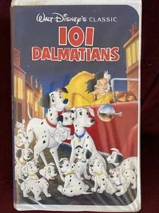 101 Dalmations Walt Disney Black Diamond VHS Classic Collectible tape 1992  - Picture 1 of 6