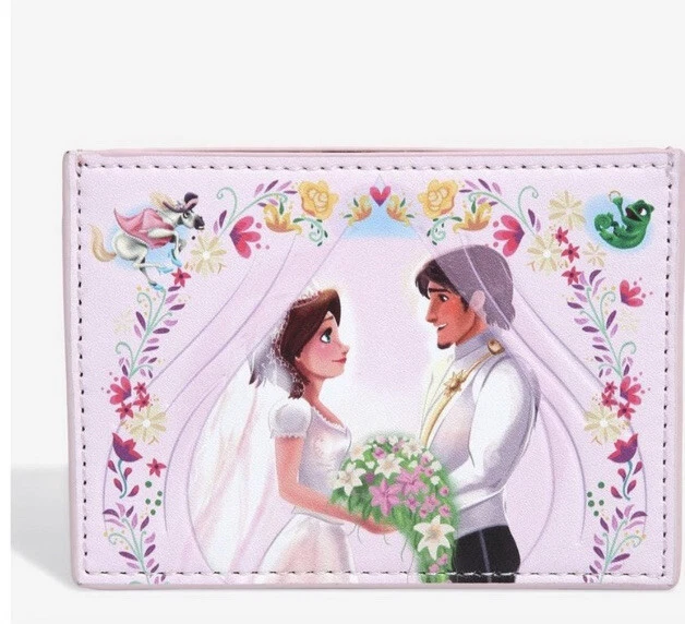 Tarjetero de boda real Danielle Nicole Disney Tangled Ever After nuevo con etiquetas exclusivo Foto 1 de 4