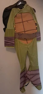 RUBIES NINGA TURTLE COSTUME KIDS SUIT & SHELL ONLY GOOD CONDITION NO PACKAGE UE6 - Imagen 1 de 2