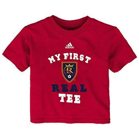 MLS San Jose Earthquakes Boys My First Short Sleeve Tee, 24 Months, Crimson Red Cover