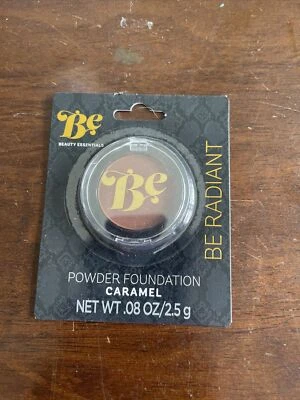 Beauty Essentials Powder Foundation Caramel Travel Everyday Wear - Image 1 of 2