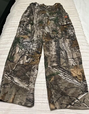 Game Winner Camo Cargo hunting  Pant adjustable waist Size  10Youth - Image 1 of 4