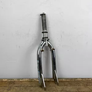 Haro BMX Fork 1 1/8 Threadless BENT Old School BMX 14 mm 540 Mirra 990 Chrome - Picture 1 of 20
