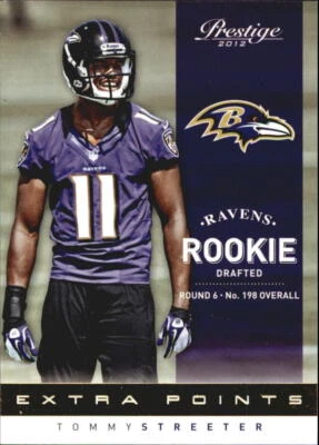 2012 Prestige Extra Points Gold #281 Tommy Streeter - NM-MT - Image 1 of 2