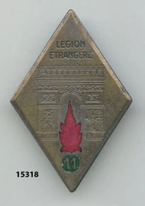 Insigne , 11 Rgt. Étranger d'Infanterie - Imagen 1 de 2
