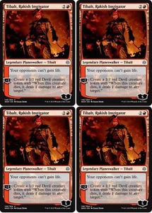 MTG - 4x TIBALT, RAKISH INSTIGATOR - War of the Spark (U) - Picture 1 of 1