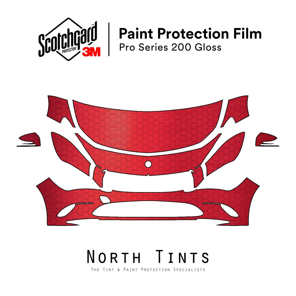 Sujetador transparente protección pintura precortada PPF Mercedes Benz CLA 2017-2019 3M PRO Series Foto 1 de 4