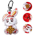 Decorative Bag Pendant Zodiac Animals Keychain Rabbit Modeling