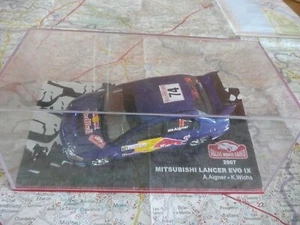 Mitsubishi Lancer Evo IX n°9 Monte Carlo 2007 IXO 1/43 Neuve en boite - Photo 1/1