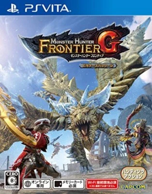 Monster Hunter Frontier G Beginner's package PS Vita Capcom PlayStation  JP  F/S - Image 1 of 4
