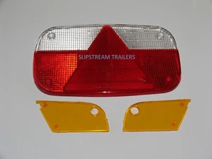 REPLACEMENT ASPOCK MULTIPOINT 3 TRAILER REAR LIGHT LENS FOR B JAMES IFOR WILLIAM - Picture 1 of 1