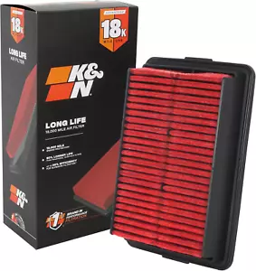 Engine Air Filter: Long Life 18,000 Mile Replacement Air Filter: Compatible with - Picture 1 of 7