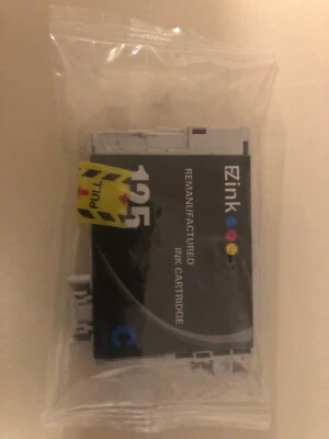 EZ INK 125 Cartridge  CYAN Cartridge New in Plastic Open Box - Image 1 of 3