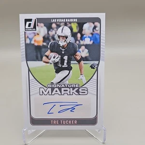 Panini Donruss 2024 - Signature Marks Tre Tucker #SMA-TTU (AU) - Imagen 1 de 2