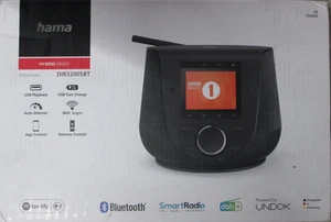 (S59) Hama Digitalradio DIR3200SBT FM/ DAB/ DAB+/ Internetrad. schwarz - Bild 1 von 9