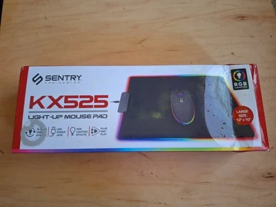 Sentry RGB Light-up Mouse Pad KX525 (S1329) - Image 1 of 3
