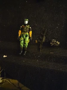Cobra Python Viper 1986 Style Black Major Custom GI Joe - Picture 1 of 1