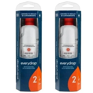 Filtro de agua para refrigerador ΕVΕRYDROP ΕDR2RXD1 PAQUETE DE 2 EE. UU. sellado - Imagen 1 de 2