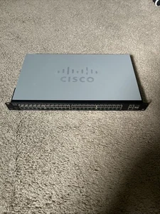 Cisco SG200-50 Smart Switch 50-Port Gigabit with Rack Mount and Power Cord - Picture 1 of 5