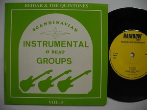REIDAR & THE QUINTONES El Flaco / Space Craft n:o 2 +2 EP 45 7" 1983 Finland EX+ - Picture 1 of 2