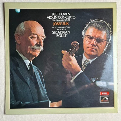 JOSEF SUK Beethoven: Violin Concerto 1973 LP His Master's Voice ASD 2667 - VG+ - Image 1 of 4