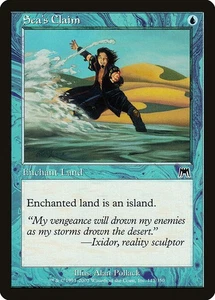(3x) SEA'S CLAIM - Onslaught – MTG Magic the Gathering Card - Common - Picture 1 of 5