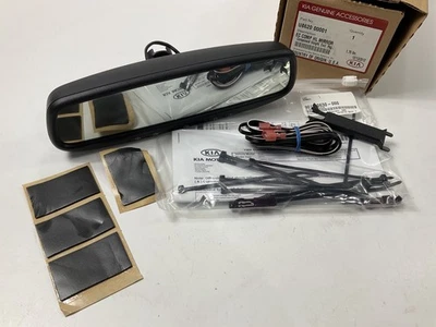 NEW Auto Dimming Mirror W/homelink & Compass OEM For 11-13 Kia Soul U862000001 - Image 1 of 4