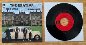 45 7" FRENCH SP THE BEATLES ODEON FO 127 HEY JUDE - Picture 1 of 2