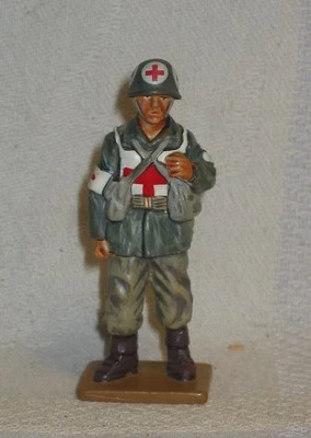 DEL PRADO PLOMB peint 1/32   SOLDAT U.S.A 1945  lot 08 - Photo 1/4