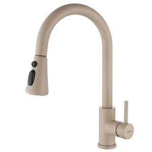 Tondiy Rubinetto da Cucina Avena Estraibile, con Doccetta a 3 Modalità, Miscelat - Foto 1 di 8