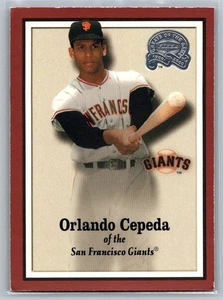 Orlando Cepeda 2000 Fleer Grandi del Gioco San Francisco Giants #93 - Foto 1 di 2