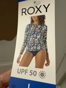 Roxy Ladies' Sun Protection UPF 50+ Long-Sleeve Tee Size Large - Picture 1 of 2