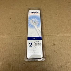 Waterpik Brush Head SFFB-2EW Sonic-Fusion Replacement Toothbrush Flossing x2 NEW - Bild 1 von 10