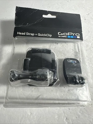 GoPro Be a HERO Head Strap and Quick Clip Black ACHOM-001 (6) - Image 1 of 2