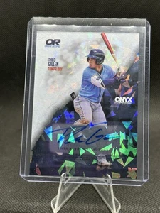 2024 Onyx Rips Theo Gillen Auto Cracked Ice #/465 Rays Prospect Rookie - Foto 1 di 2