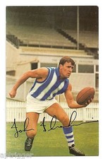 1965 Vfl Mobil Footy Photos (23) John IBRAHIM North Melbourne