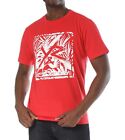 Young and Reckless Square Logo Griffon stylisches Herren T-Shirt 110021-572 Rot 
