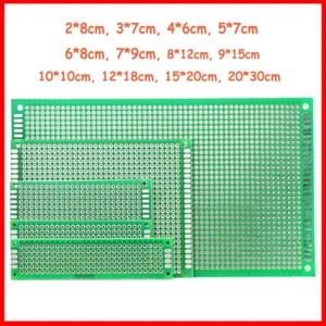 Lötplatine Lochraster PCB Doppelseitig Prototype Leiterplatte Platine Breadboard - Bild 1 von 15