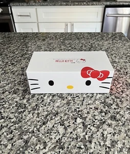 Hello Kitty Tissue Box Facial Pink Pattern 2-ply 150 Tissue Excellent New Sanrio - Picture 1 of 6