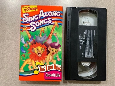 Disneys Sing Along Songs - The Lion King Circle of Life (VHS 1994) Walt Disney - Image 1 of 4